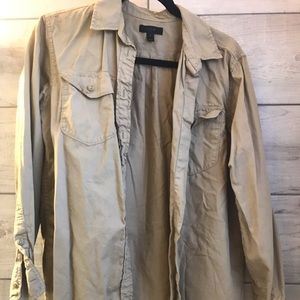 J. Crew button up in olive